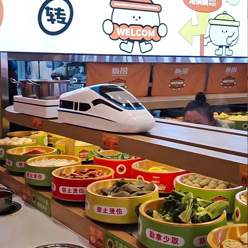 Sistem Penghantaran Makanan Periuk Panas Automatik