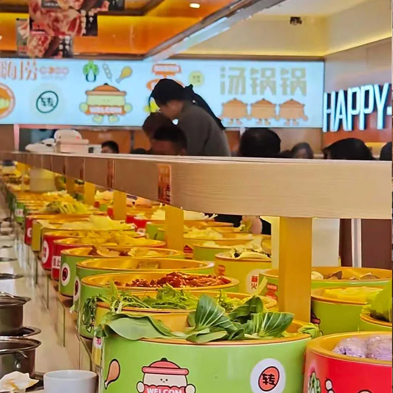 Automatic Hot Pot Food Delivery System