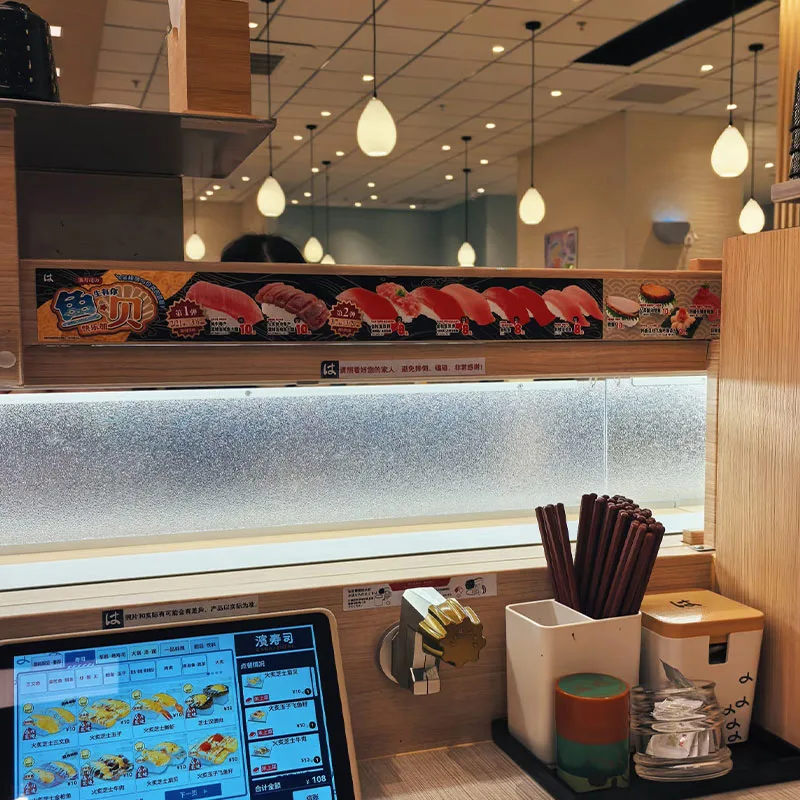 Export Standard Sushi Fixed-Point Conveyor Belt Equipment Export Standard Sushi Fixed-Point Conveyor Belt Equipment