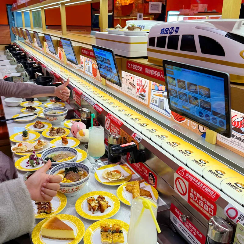 Sistem Peralatan Penghantar Sushi Berputar